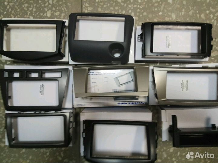 Переходная рамка под магнитолу на Toyota