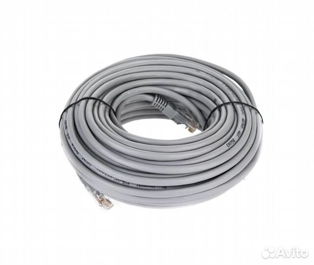 Кабель патч-корд (витая пара) UTP cat5e CCA 20.0 м