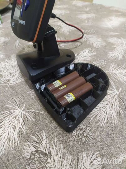 Крепление эхолота Lucky 918 на пульт Flysky