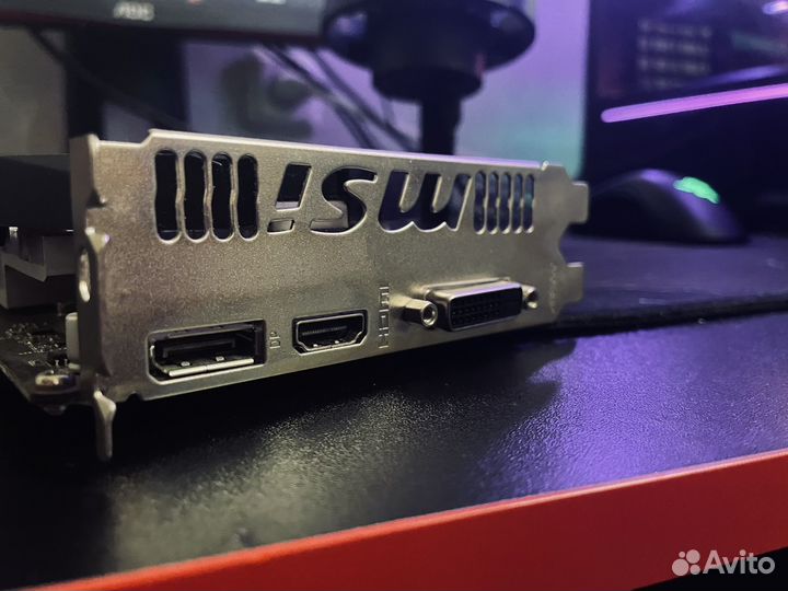 MSI GTX 1050ti 4GB gddr5