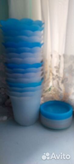 Кашпо с подставкой 16 штук светятся в темноте