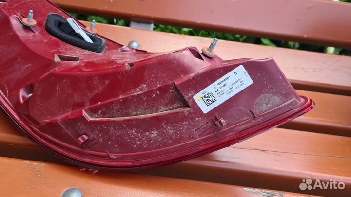 Фары и бампер для Mercedes