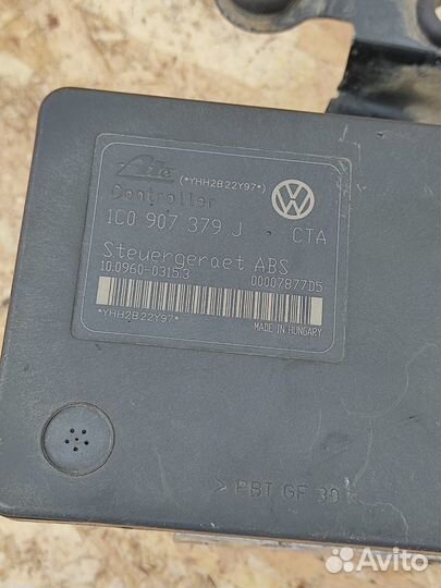 Блок abs volkswagen golf 4