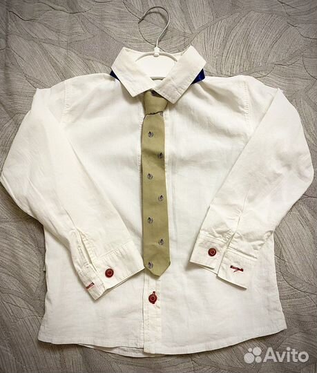 Костюм детские (рубашка, пиджак, галстук)