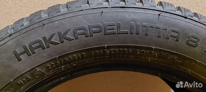 Nokian Tyres Hakkapeliitta 8 225/55 R17 101T