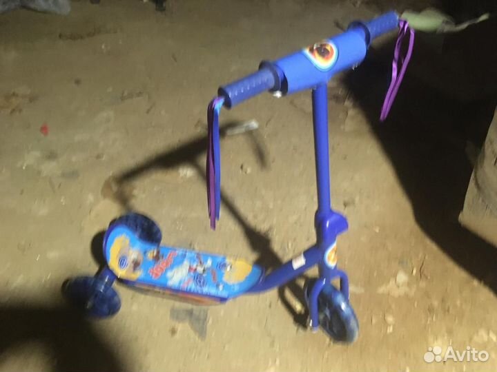 Самокат 3х колесный