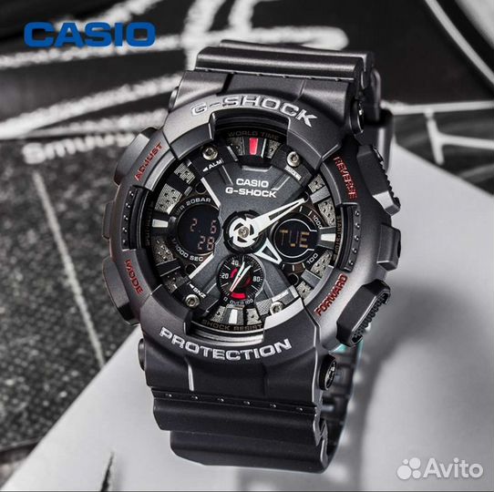 Часы Casio G-Shock GA-120-1A