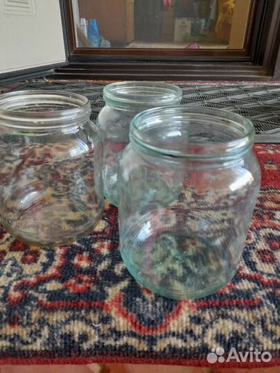 Стеклянная банка 1.8 и 3х литровые
