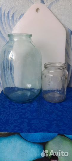 Банка стеклянная3л,0,7л