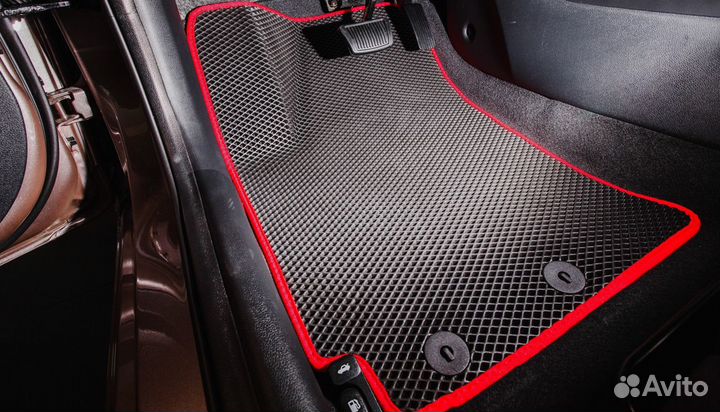 Коврик Ева EVA эва на авто пежо 206 98-12)