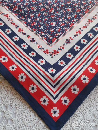 Мини скатерть яркая хлопок