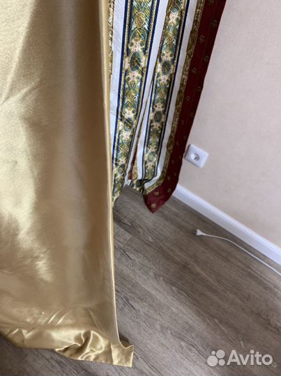 Шторы-портьеры с ламбрикеном. Комплект