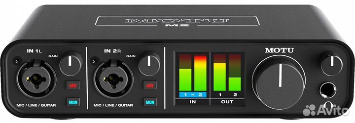 Motu M2 USB аудиоинтерфейс