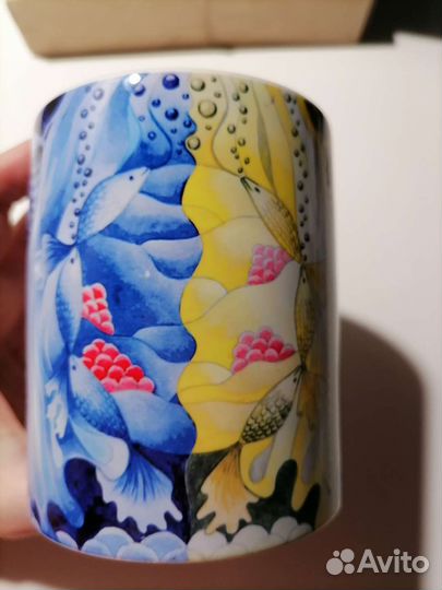 Кружка с авторским принтом