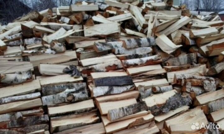 Дрова березовые колотые