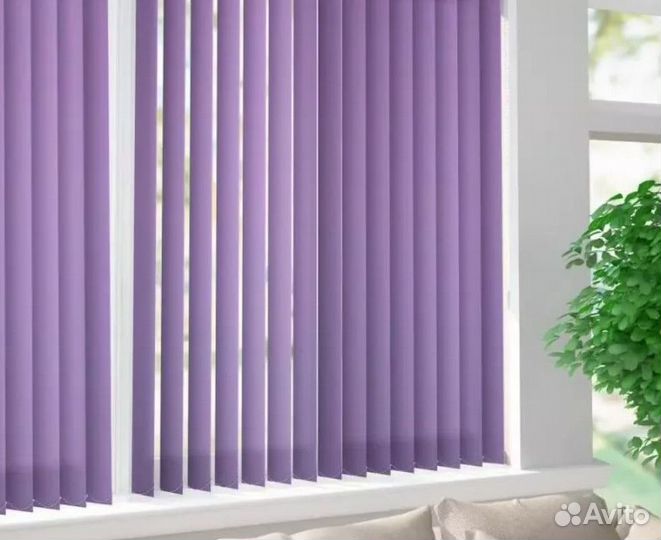Вертикальные жалюзи тканевые пластиковые
