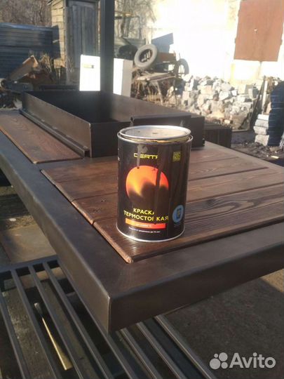 Беседка с мангалом