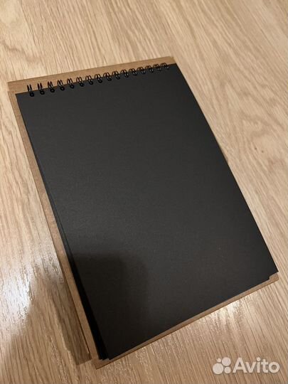 Блокнот - скетчбук черный