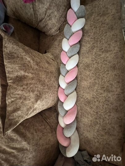 Бортик косичка