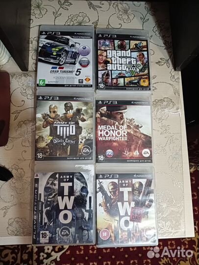 Игры на приставку ps3