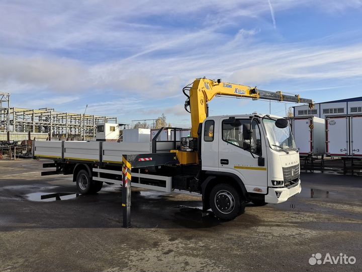 КАМАЗ Компас 12 с КМУ, 2024