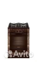 Кухонная плита gefest пг 6500-02 0314 коричневый с