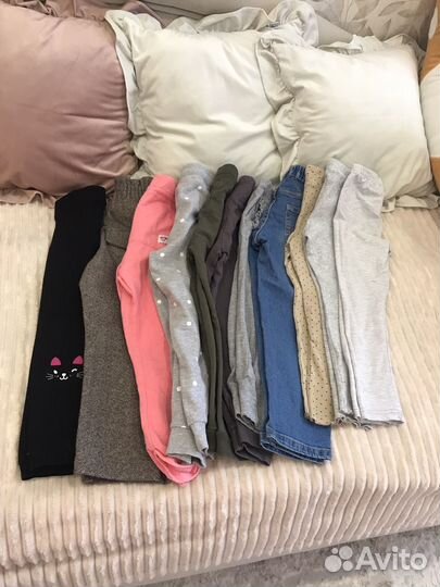 Пакет вещей для девочки, размер 98-110