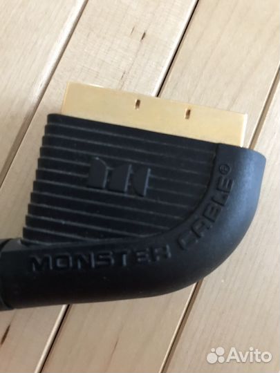 Scart cabel Monster Video 2 (Gold) - 2 метра