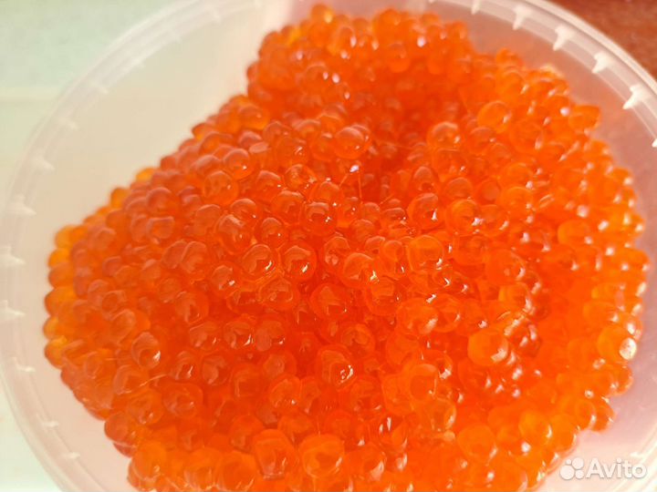 Красная икра горбуши