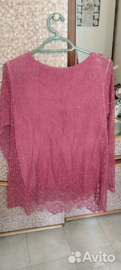 Кофта пыльная роза