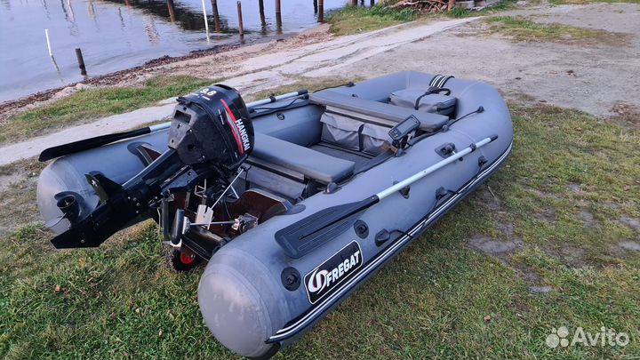Лодка Фрегат 330 Air + мотор Hangkai 9.8