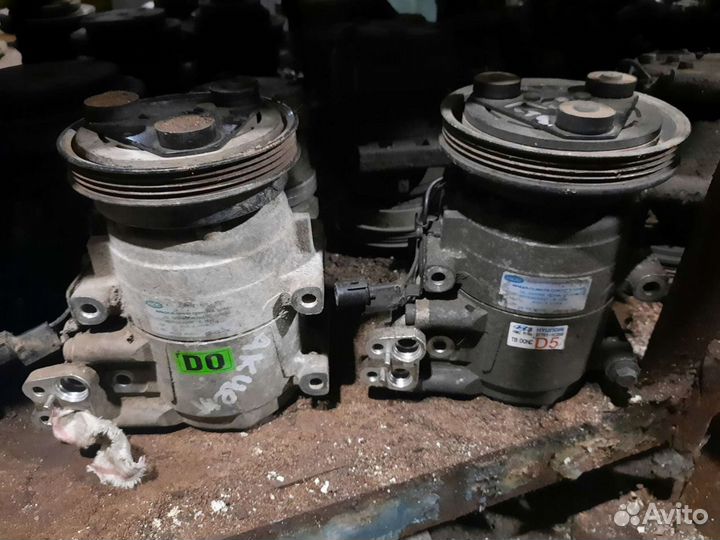 Компрессор кондиционера hyundai accent tagaz