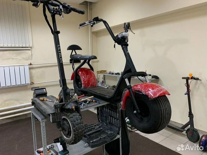 Ремонт электросамокатов гироскутеров