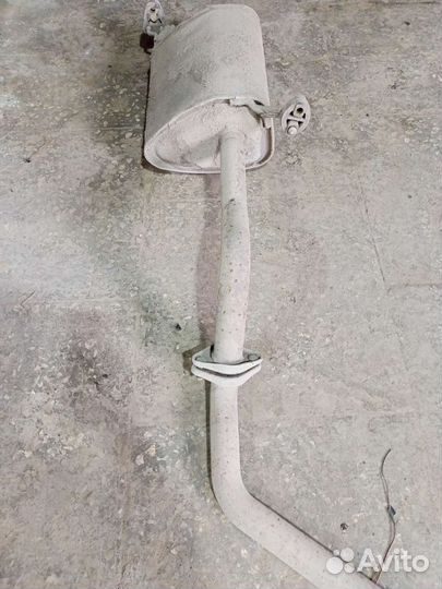 Выхлопная труба (глушитель) kia cerato 3