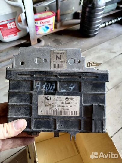 Эбу ауди 100 с 4 с двигателем 2.0 абк