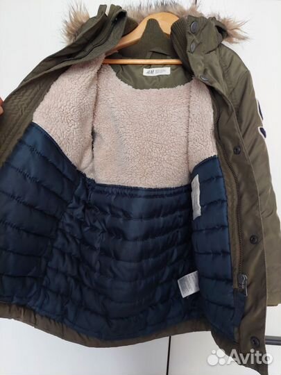 Куртка парка hm осень зима 122