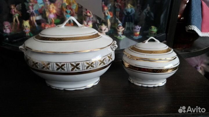 Соусник, горчичница фарфор СССР Киевский завод