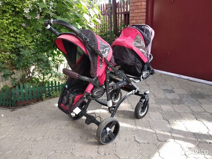 Коляска для двойни 2 В 1 babyactive twinny
