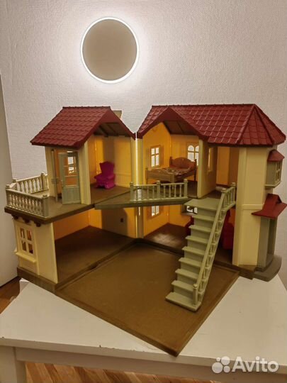 Sylvanian Families большой дом со светом + пекарня