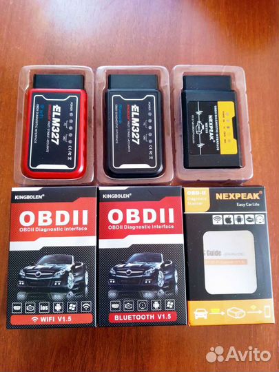 Автосканер elm327