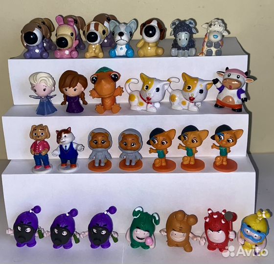 Киндер и нет Свинка Пепа Смешарики Три кота и др