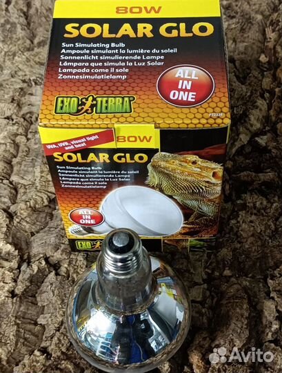 Террариумная лампа Exo Terra Solar Glo 80 Вт