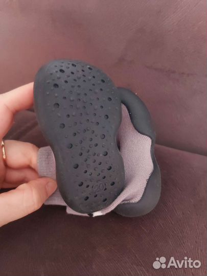 Носки детские с резиновой подошвой