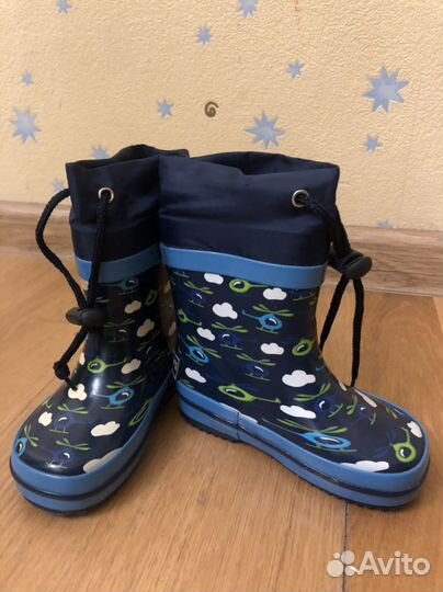 Детские резиновые сапоги 21 размер
