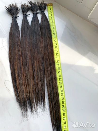 Волосы для наращивания б/у 28-37 см