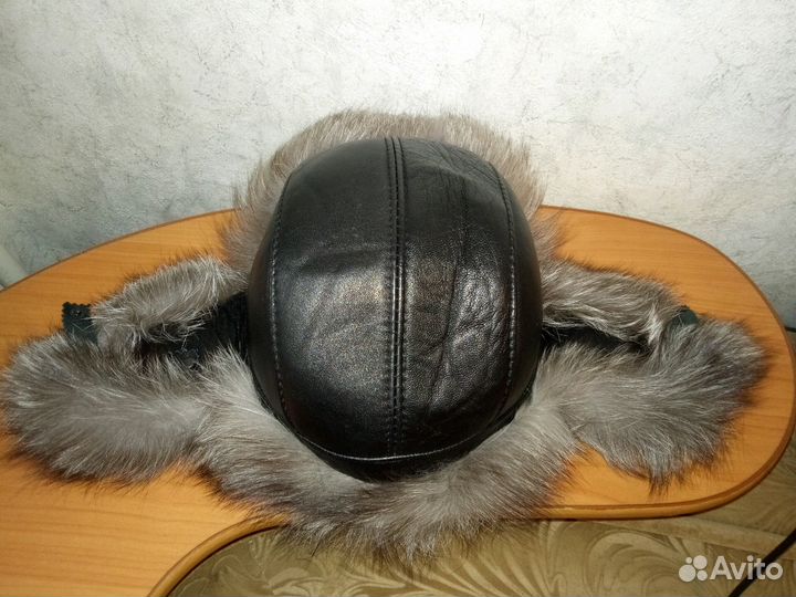 Шапка женская чернобурка