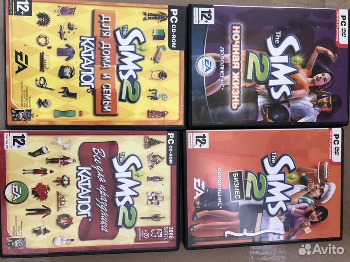 Диски игры для пк Sims 2