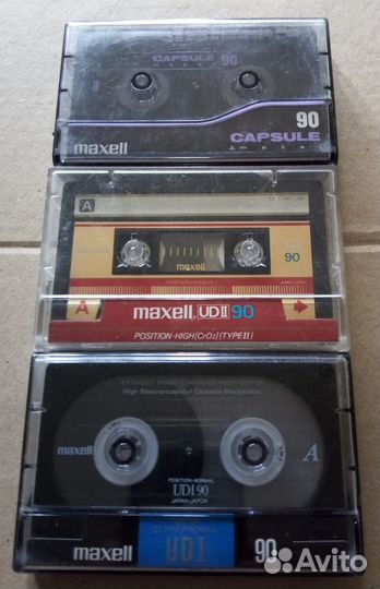 Аудиокассеты Basf-Maxell-Sound Breeze с записью