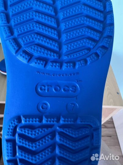 Резиновые сапоги crocs c7