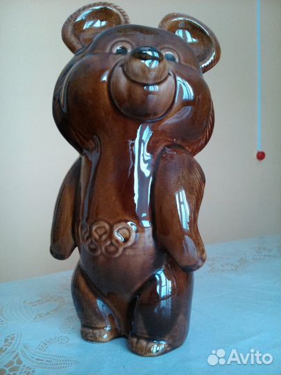 Олимпийский мишка. Фарфор